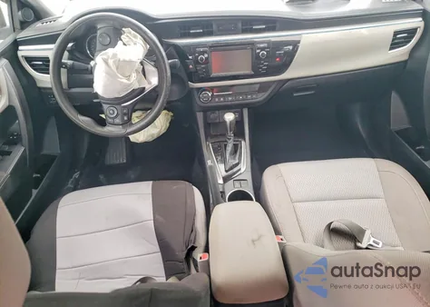 2015 Toyota Corolla L z USA, uszkodzony, nr VIN 2T1BURHE1FC324879